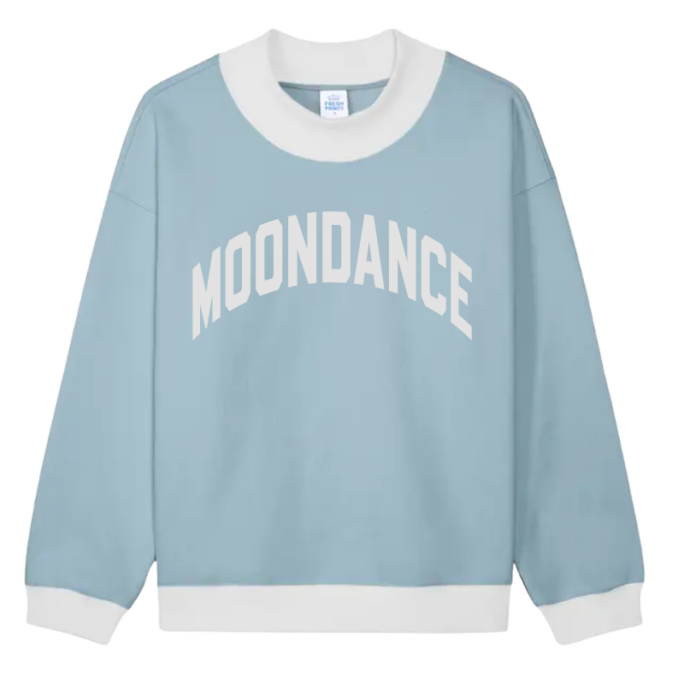 Moondance Mockneck Sweatshirt - Two Tone