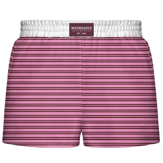 Moondance Sweat Shorts - Striped